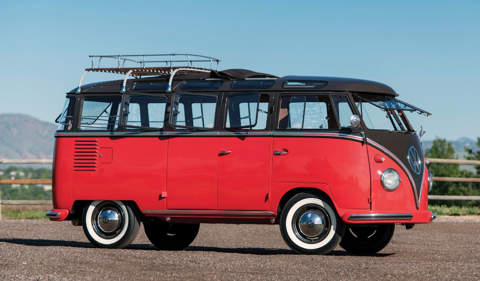 1956 Volkswagen Deluxe 23-Window Microbus