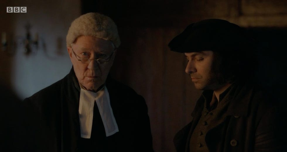 Poldark finale Robin Ellis