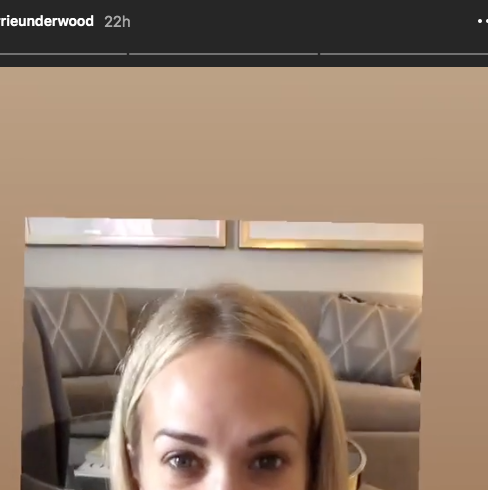 Carrie Underwood Shares Makeup-Free Video After CMA Nominations