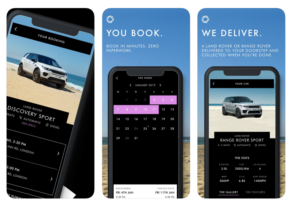 luxury travel app