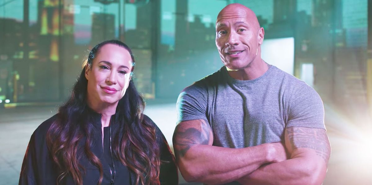 Dwayne Johnson Bares His Muscles in Tight Tank Top After His 'Kimmel'  Appearance!: Photo 4792746, Dany Garcia, Dwayne Johnson Photos