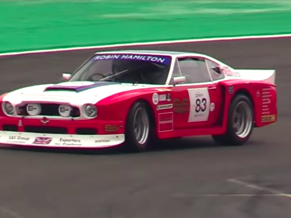 1977 Aston Martin V8 RHAM/1 Le Mans Car Sound Video