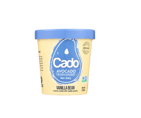 best dairy-free ice cream: cado vanilla bean ice cream
