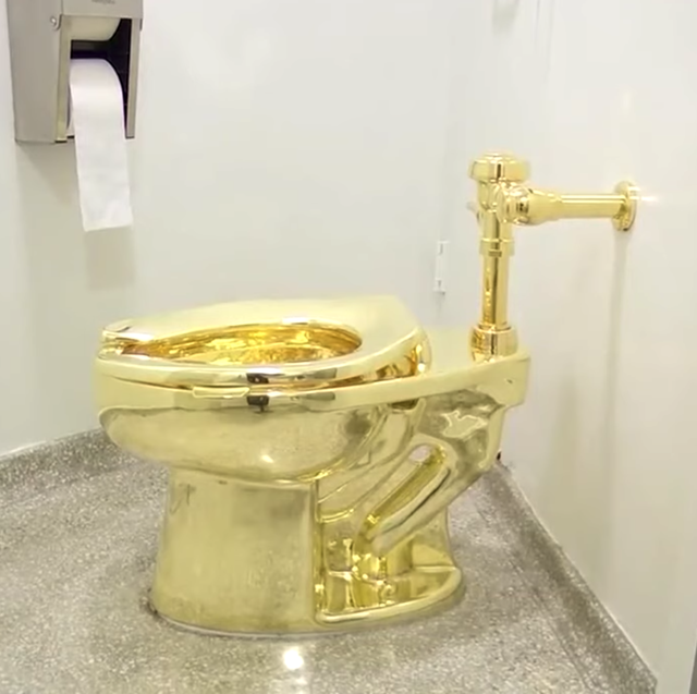 golden toilet stolen winston churchill