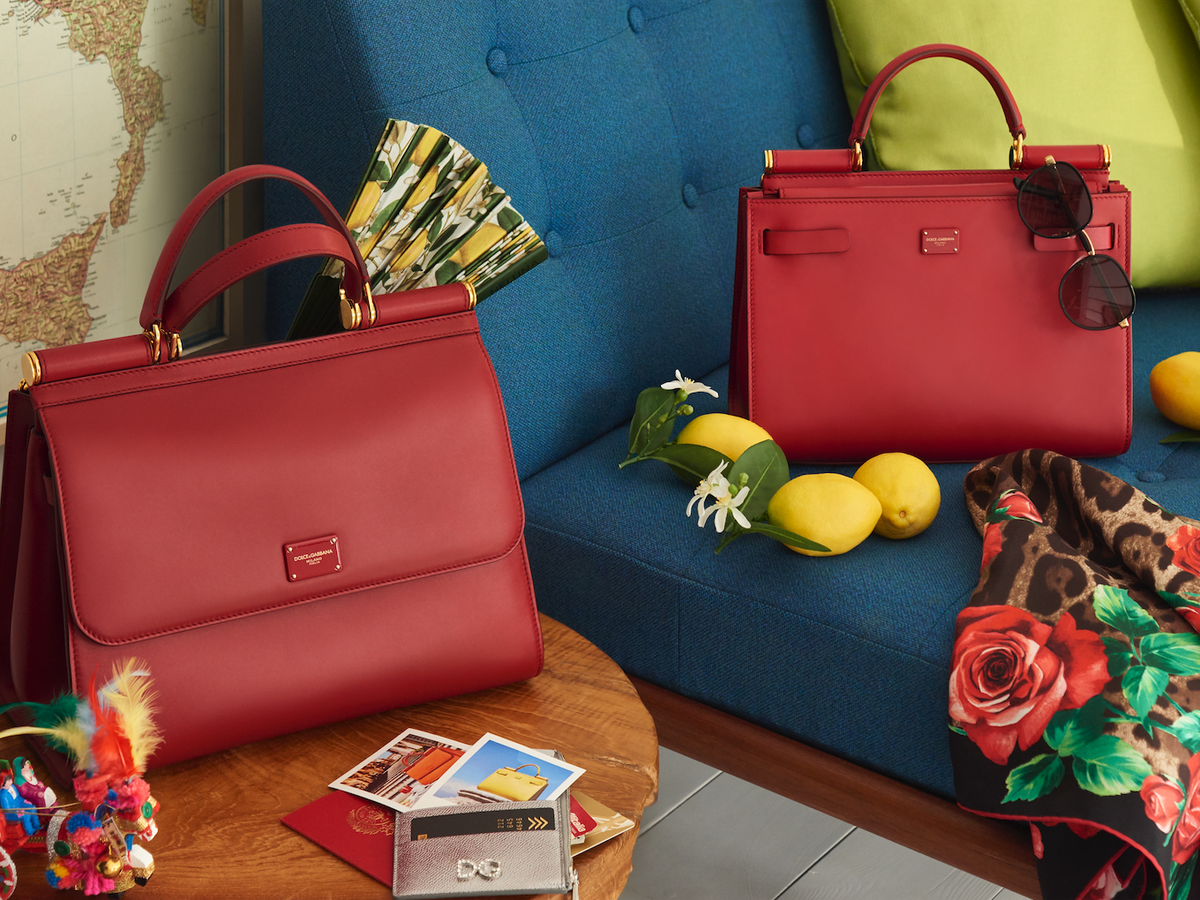 Dolce & Gabbana New sicily mini red shoulder bag Bags