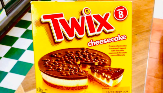 This is legit decadent… #twix #smokedcreamcheese #dessert #desserttikt