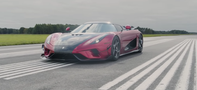 Koenigsegg Regera Hybrid Claims Zero to 249 MPH to Zero Record