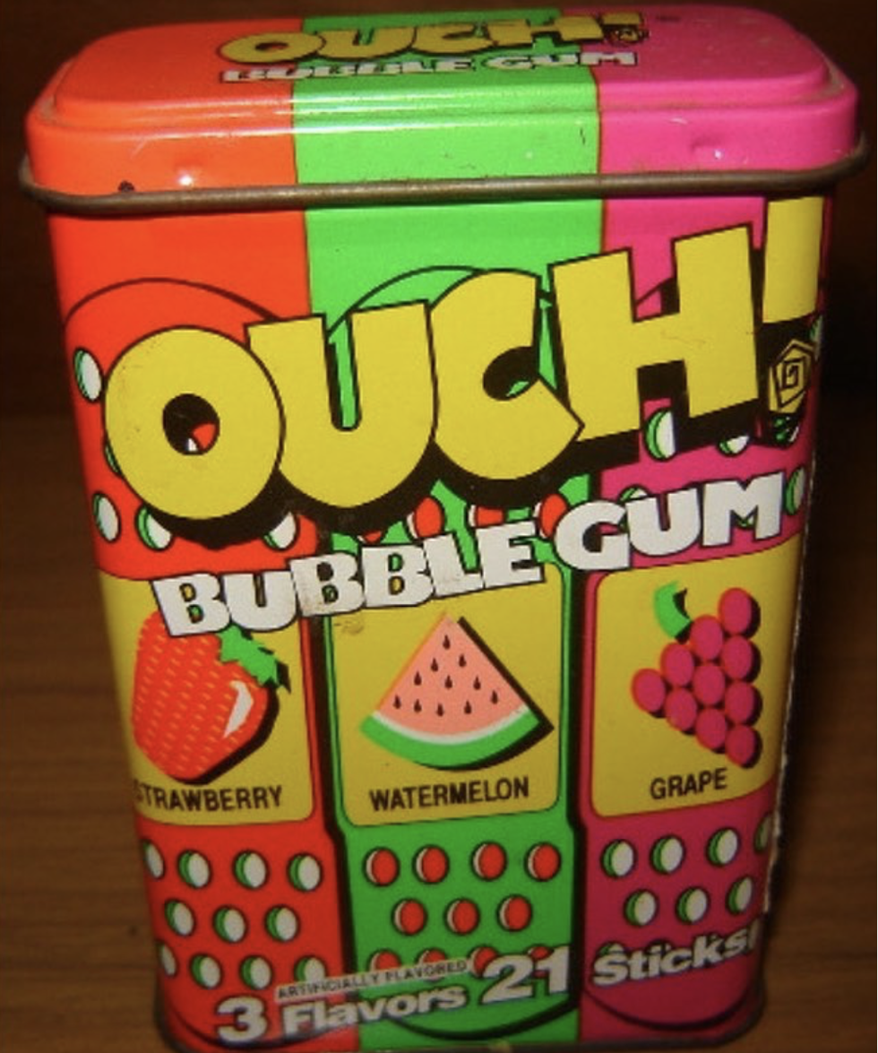Ouch! Bubble Gum: The Nostalgic Candy That You Probably Forgot About