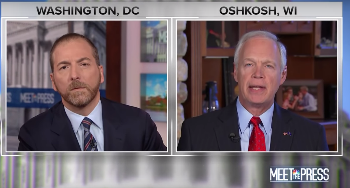 Chuck Todd and Ron Johnson Meet the Press: NBC Host Slammed Senator for ...