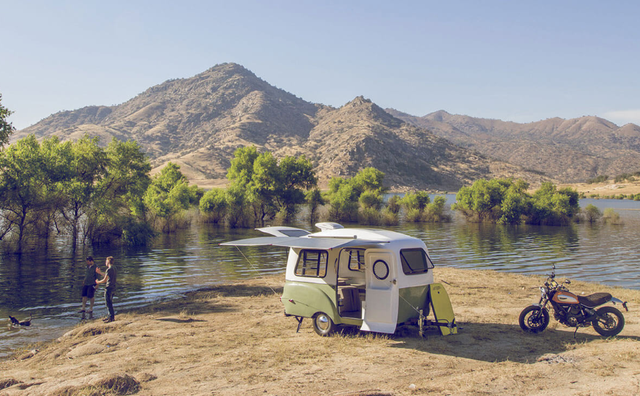 This Retro Camper Is Light Enough for Almost Any Car to Tow