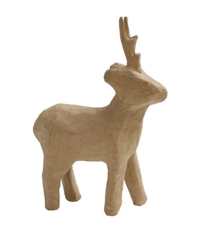 Reindeer, Deer, Animal figure, Figurine, Fawn, Antler, Art, 