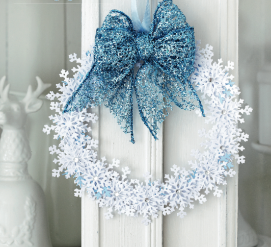 Snowflake wreath