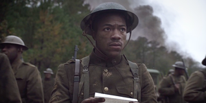 Soldier, Movie, Military, Army, Adaptation, Screenshot, Military person, Uniform, Non-commissioned officer, Military organization, 