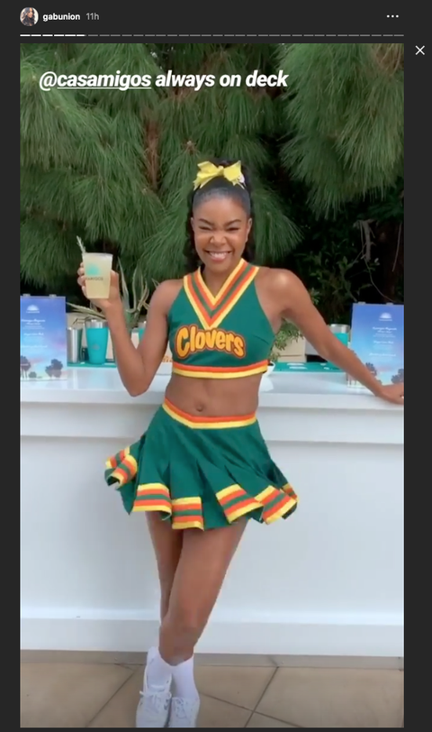 Gabrielle Union And Kaavia Wore Bring It On Costumes For Her Birthday Party