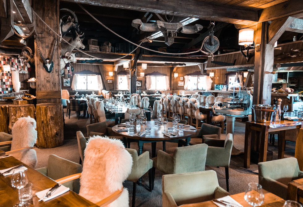 Restaurant, Building, Interior design, Room, Table, Furniture, Tavern, Antique, Metal, 