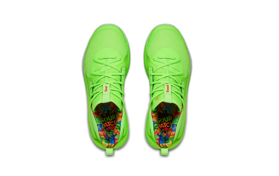 Joint Therefore Medicine Steph Curry Created 2 Pairs Of Sour Patch Kids-Themed Sneakers