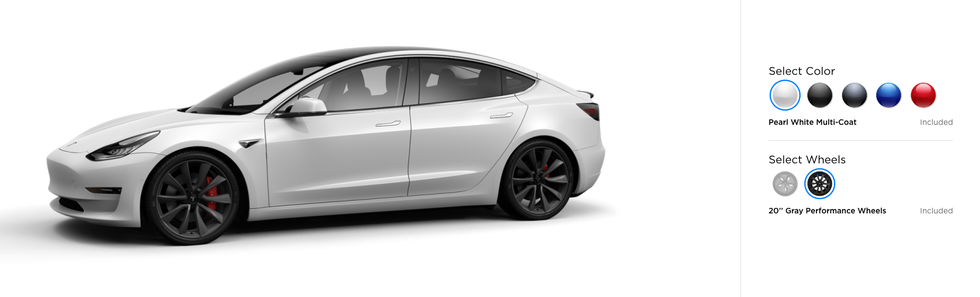 Tesla model 3 on sale 21 inch wheels