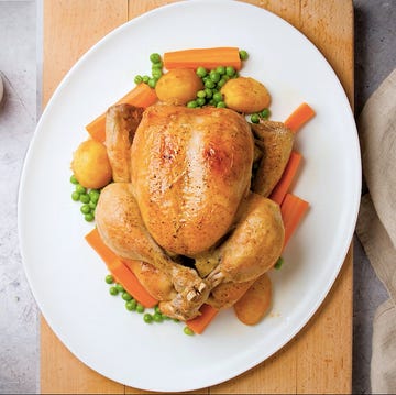 Slow cooker whole roast chicken