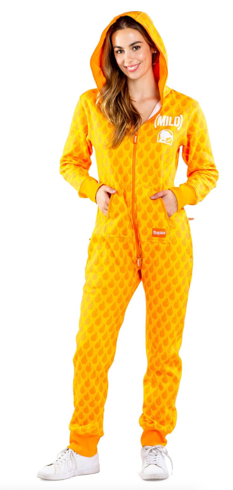 Clothing, Yellow, Orange, Outerwear, Pajamas, Workwear, Hood, Suit, Rain suit, Sleeve, 