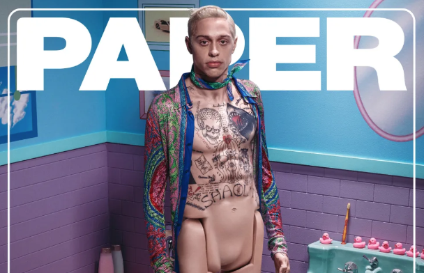 Dickless Hijra Sex - Pete Davidson Poses as a Ken Doll for Paper Magazine