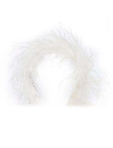 feathers fashion - feather headband
