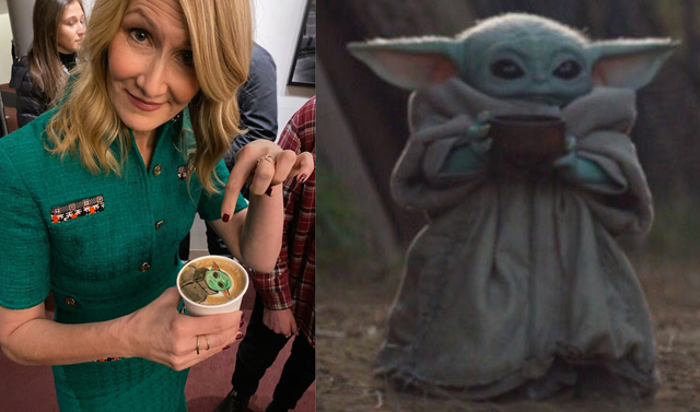 Laura Dern, maravilhosa, diz ter visto o Baby Yoda num jogo de