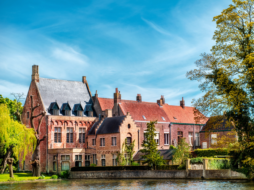 Waterway, Property, Sky, Home, House, Canal, Water, Town, Landmark, Building, 