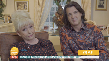 Barbara Windsor makes rare TV appearance with husband Scott Mitchell