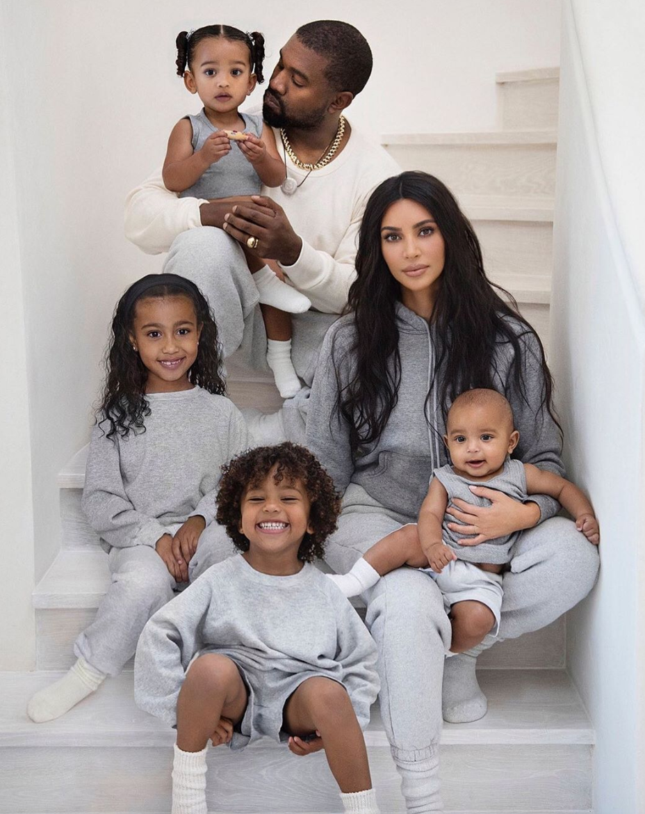 Kim Kardashian Photoshopped Daughter North into Christmas Card