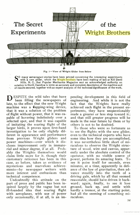 essay history of flight