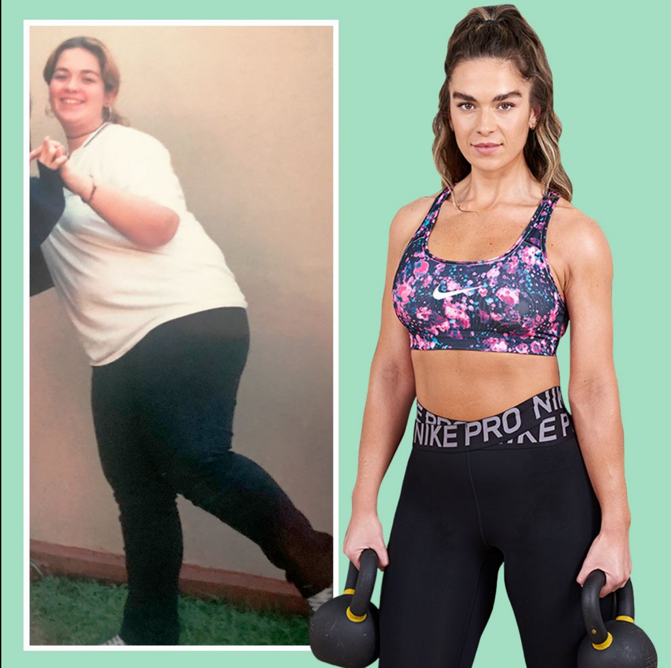 Before/after prep. Those shoulders!  Fitness girls, Fitness models,  Fitness inspiration