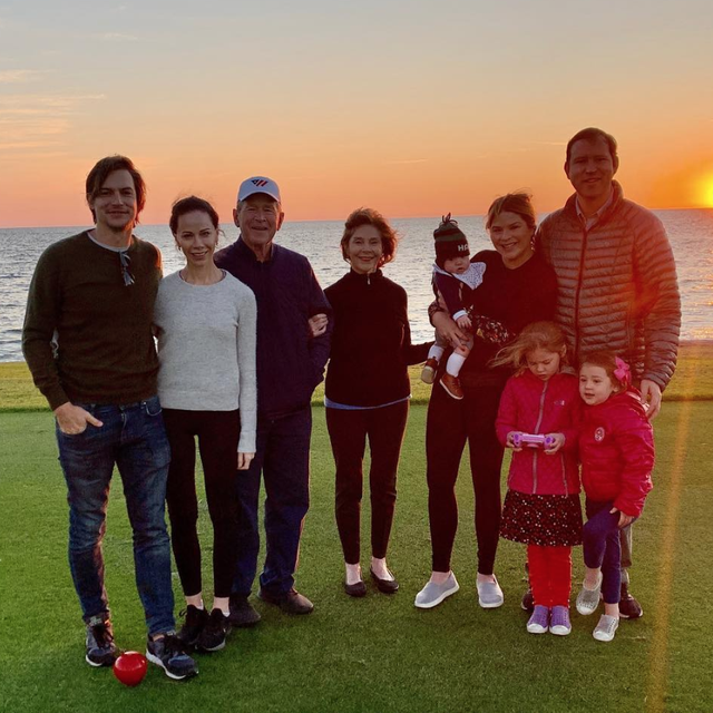 Jenna Bush Hager Shares New Year's Day Photo With Entire Bush Family