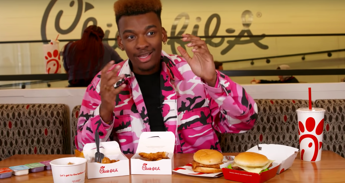 preview for We Got To Spend $100 On Whatever We Wanted At Chick-Fil-A