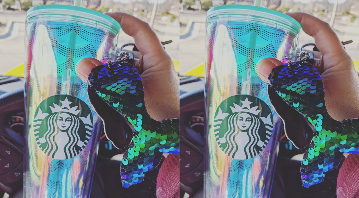 Starbucks Is Selling the CUTEST Iridescent Tumblers