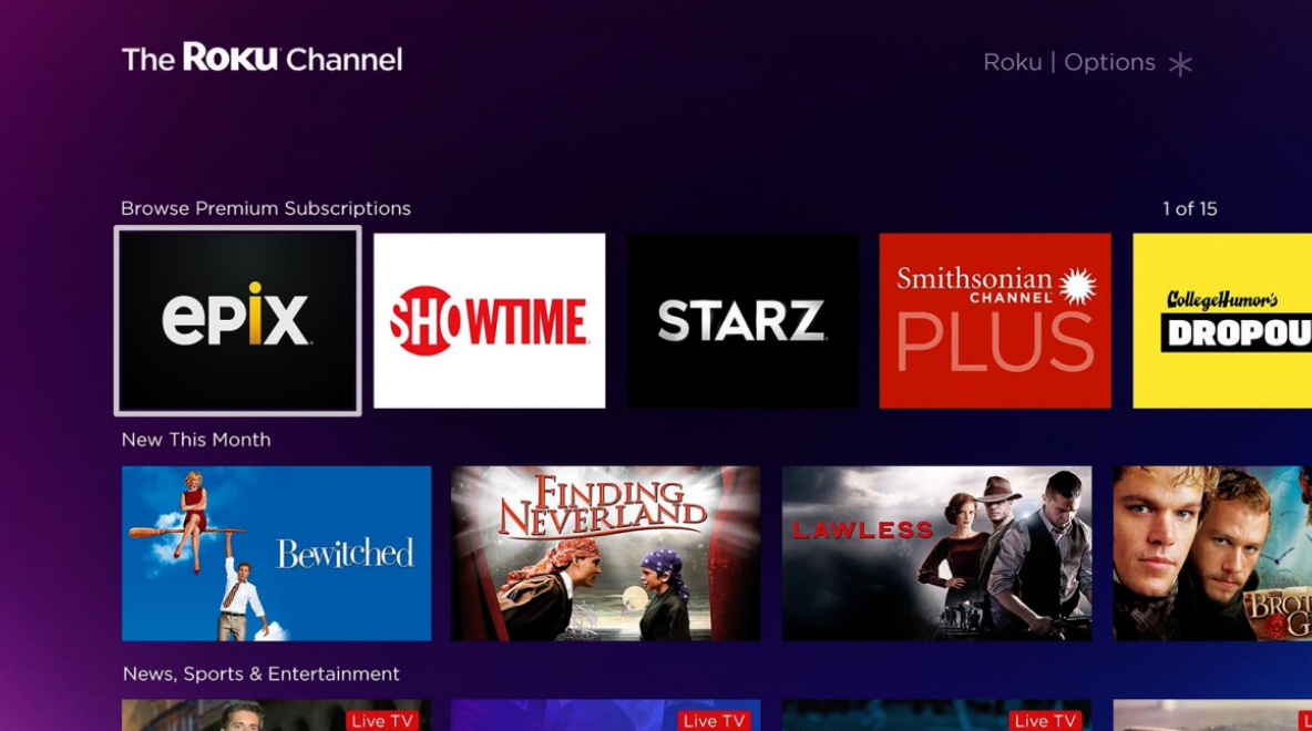 Roku's streaming guide to the holiday weekend
