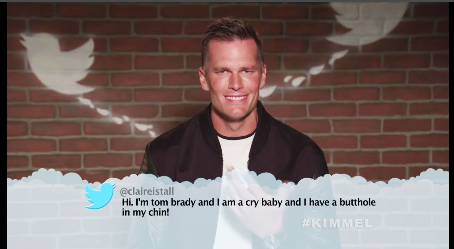 Watch Tom Brady React to Mean Tweets in a New Jimmy Kimmel Video