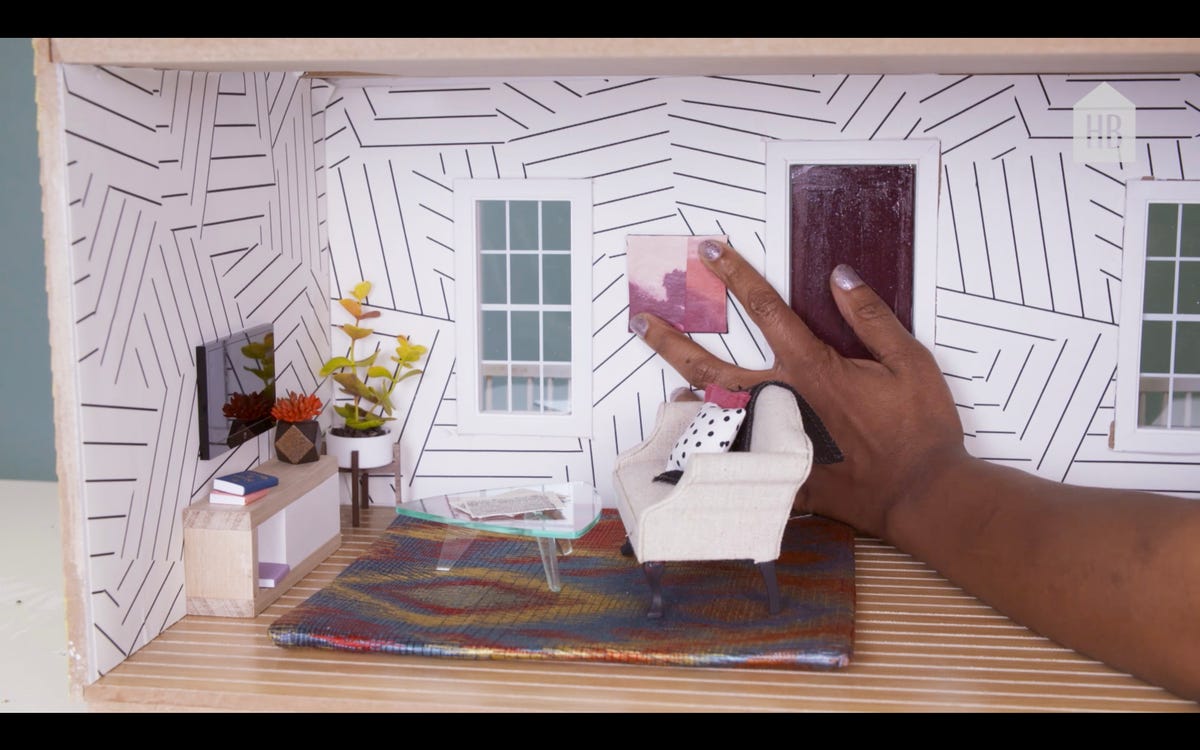 How To Make Modern Paper Dollhouse with Paper Items Online