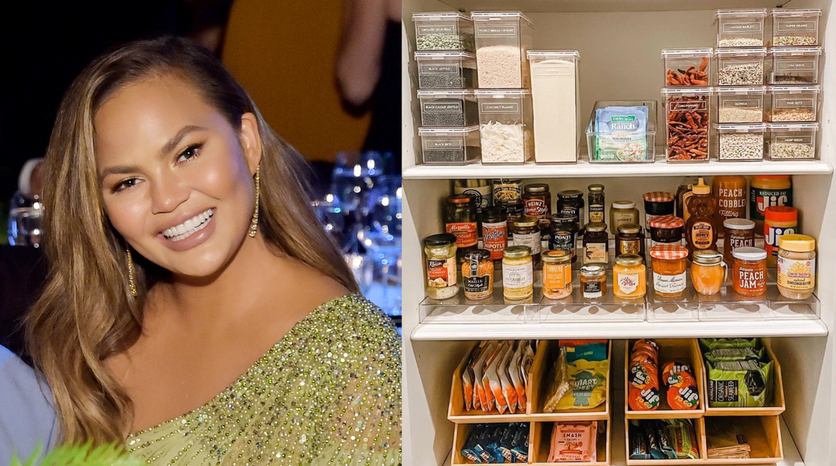 6 Things We Learned From Chrissy Teigen's Pantry Organizer