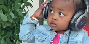 Child, Headphones, Audio equipment, Toddler, Technology, Hearing, Electronic device, Baby, Ear, Gadget, 