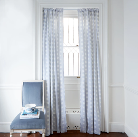 Curtain, Window treatment, White, Interior design, Room, Property, Window covering, Furniture, Textile, Window, 