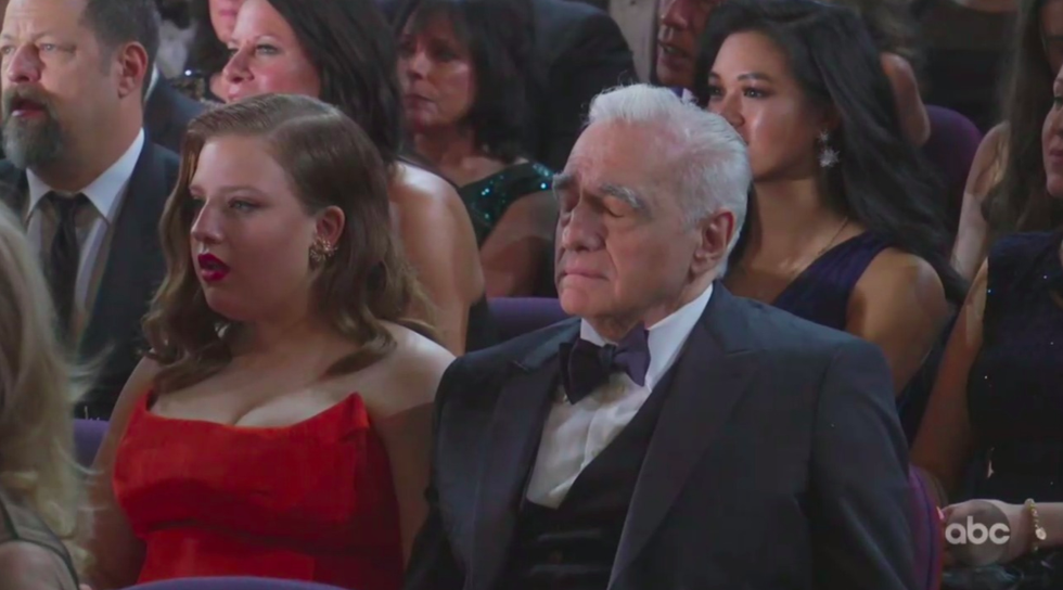 The Oscars audience were confused about Eminem's performance of 'Lose Yourself'