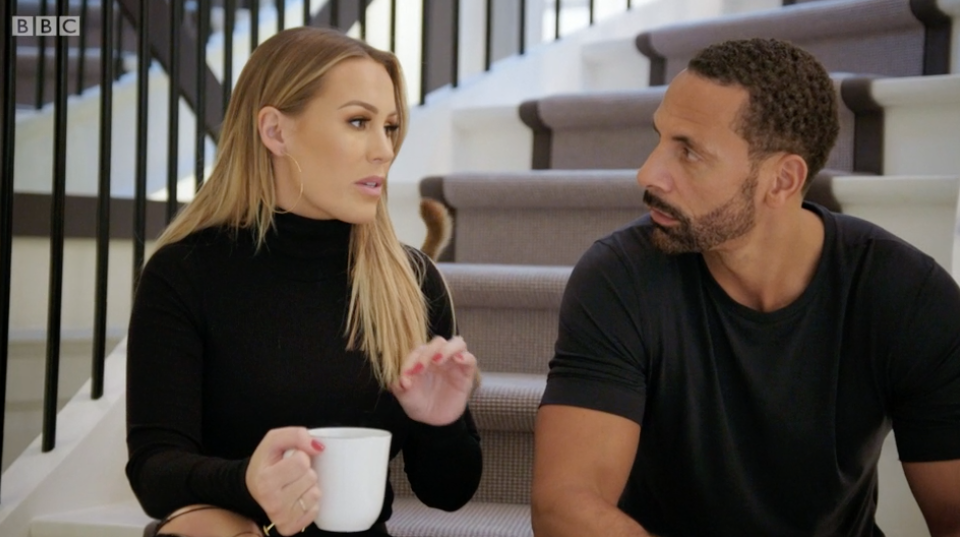 Kate and Rio Ferdinand, BBC