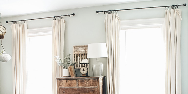 21 Creative DIY Curtains That Are Easy to Make How to No-Sew Curtains