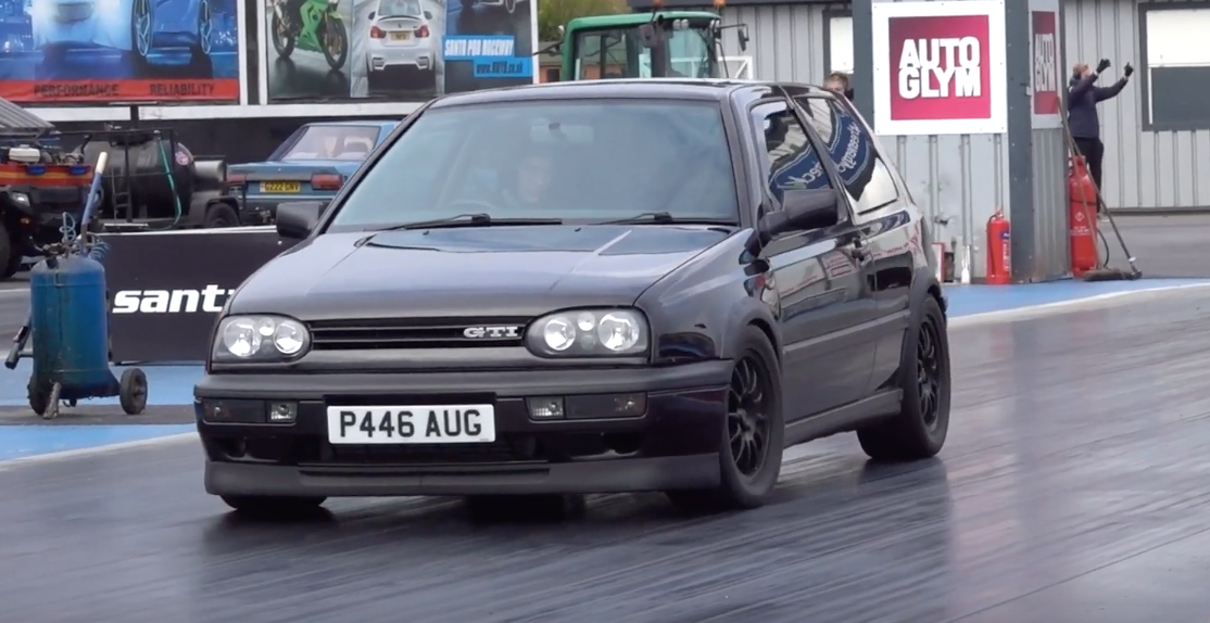 This 825-HP Golf Has a Volvo Inline-Five - Golf With Volvo Engine