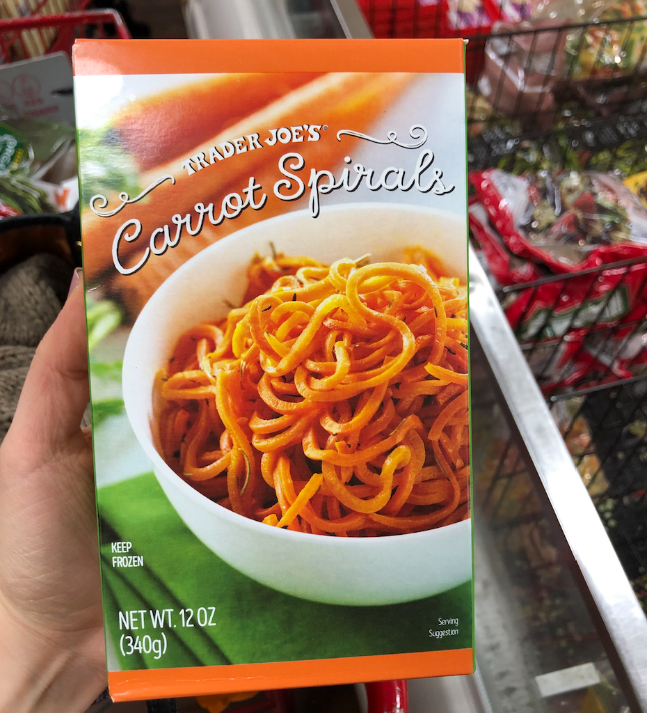 Trader Joe's Carrot Spirals