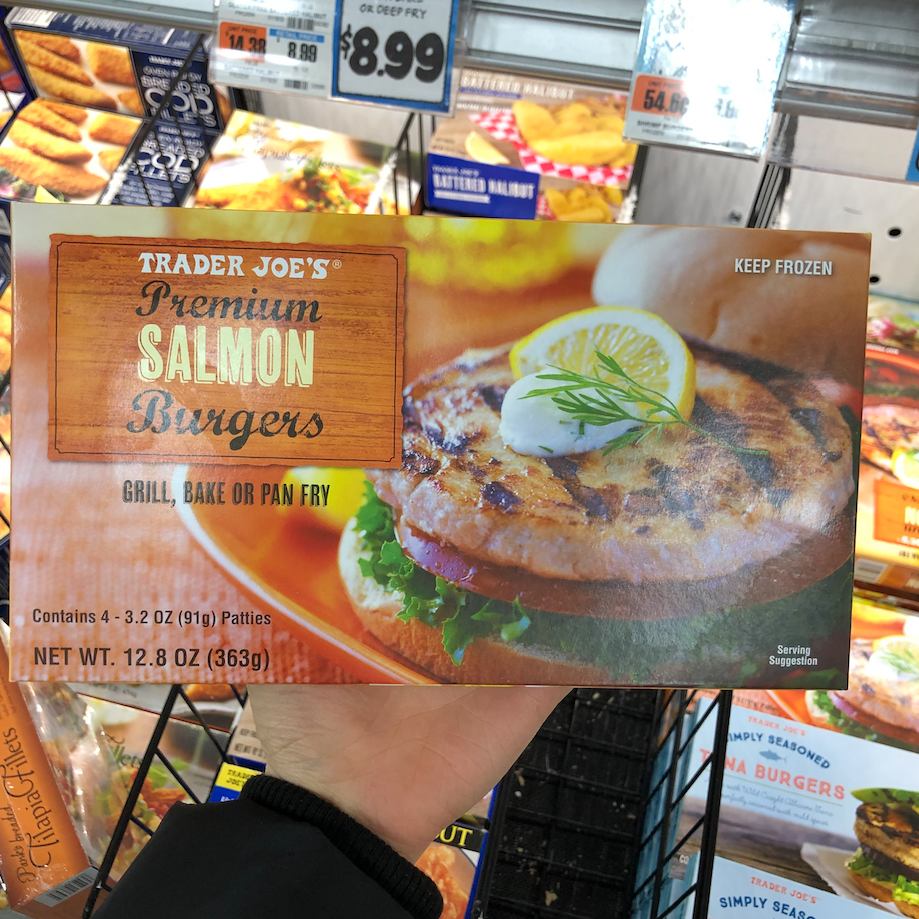 Premium Salmon Burgers
