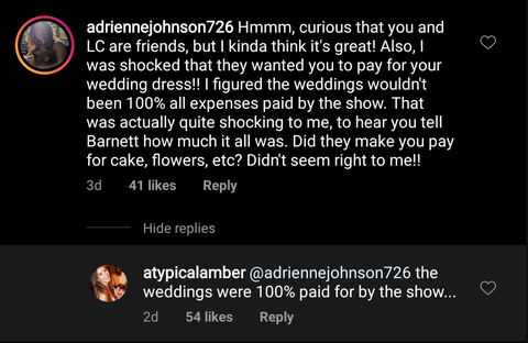Amber Pike Responds On Instagram