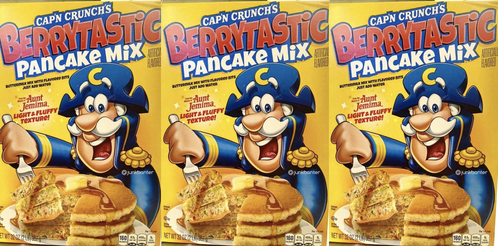 Cap'n Crunch Berrytastic Pancake Mix Is Coming Soon