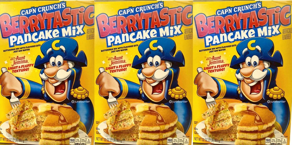 Cap n Crunch Berrytastic Pancake Mix Is Coming Soon