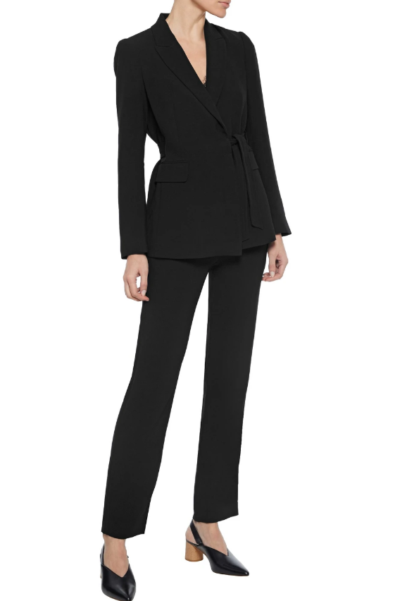 Slim Fit Suit Pants in Black | Hallensteins NZ